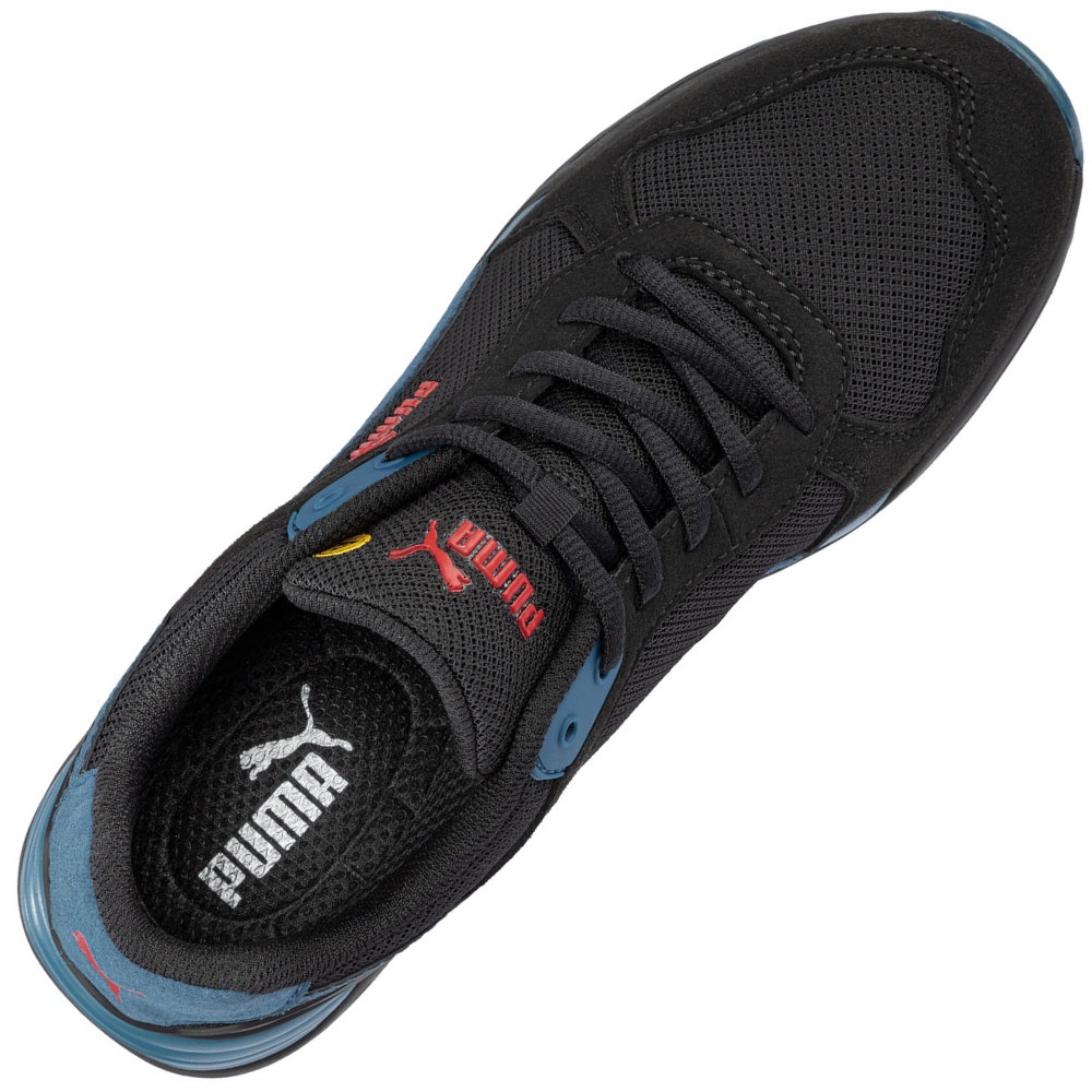 pics/Puma/Frontside blk blue low/puma-644660-frontside-blk-blue-low-safety-shoes-s1p-esd-04.jpg